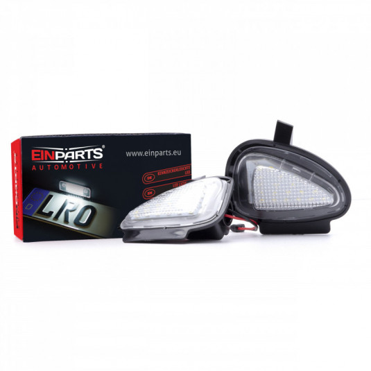 Einparts LED osvětlení zpětných zrcátek pro VW Touran (5T1) 2015–2019 – 6000K bílé světlo