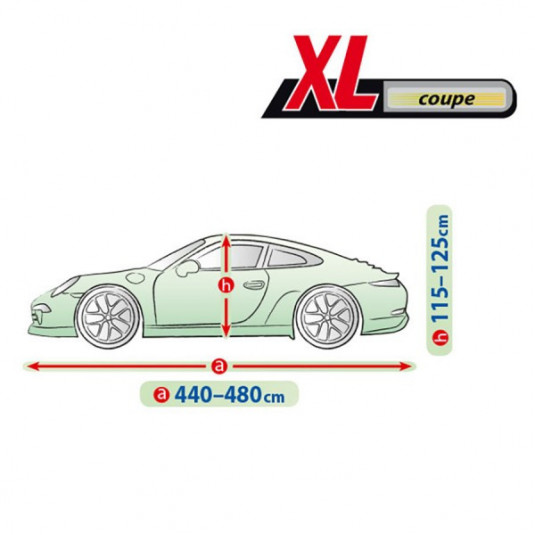 Plachta na auto Mobile Garage XL coupe – celoroční ochrana pro kupé od značky Kegel - Obrázek 3
