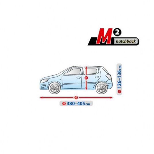 Kegel Plachta Basic Garage M2 Hatchback – Ochrana auta před počasím a nečistotami - Obrázek 3