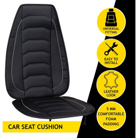 Autopotah Foam šedý Dunlop – univerzální potah pro komfortní jízdu - Obrázek 2
