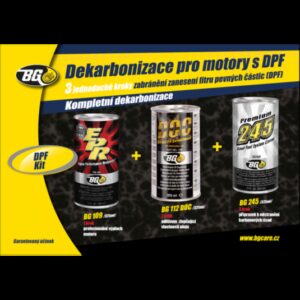 Sada pro údržbu a čištění naftových motorů BG 6575 MO KIT – Profesionální dekarbonizace s DPF ochranou