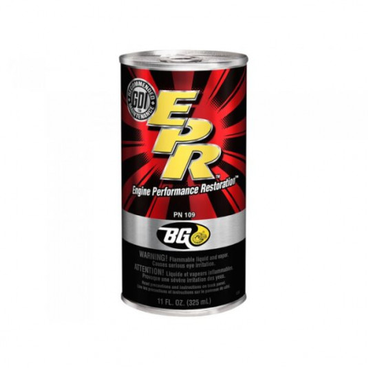 BG 109 EPR Obnovení výkonu a výplach motoru 325ml – aditivum pro čištění pístních kroužků a snížení emisí