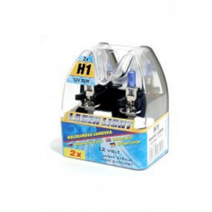Halogenová žárovka H1 12V 55W Compass Bílý Laser 2 ks – jasnější světlo pro vaše auto