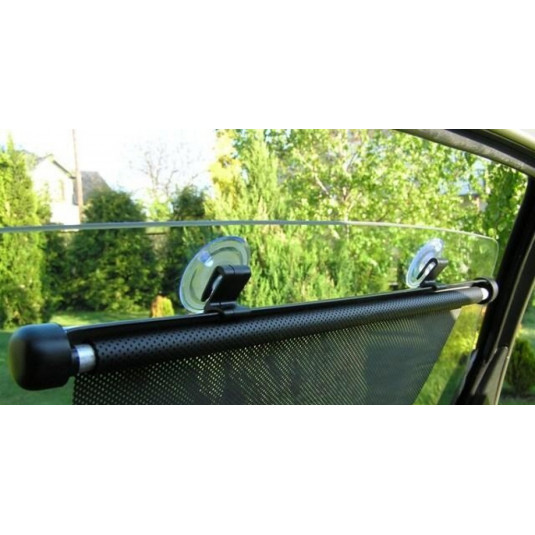 Roletka do auta 2x50 cm – tečkovaný design proti slunci | CarCommerce - Obrázek 4