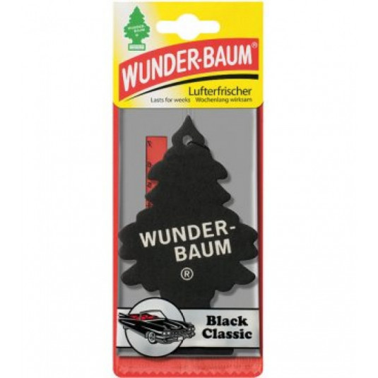 Osvěžovač stromek W-BAUM black Ice | Automax | Vůně do auta 7 týdnů