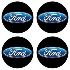 3D pryskyřičné samolepky FORD 4ks – odolné dekorace na poklice | AutoZulu