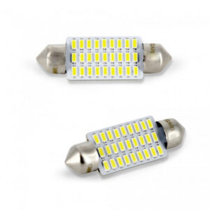LED žárovky 2ks Sofit 10x39mm C5W 12V 1
