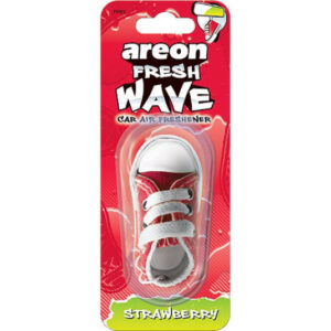 Areon Fresh Wave Teniště Strawberry – Osvěžovač vzduchu na zavěšení s vůní jahod