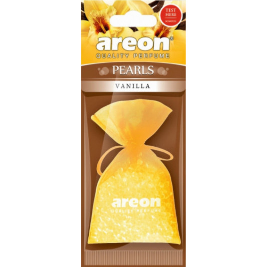 Areon Pearls Vanilla – Osvěžovač vzduchu na bázi vonných perliček do interiéru