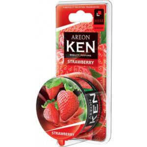 Areon Ken Strawberry – Silný osvěžovač vzduchu do auta i domácnosti s regulačním víčkem