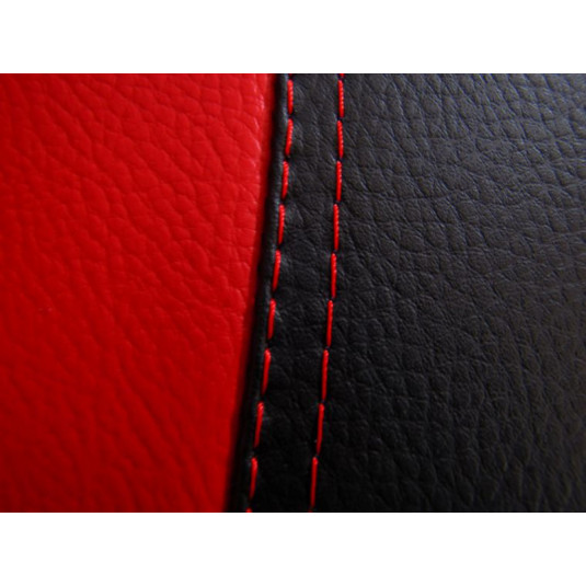 Autotrička Active Sport Leather šedé z eko kůže – odolné a snadno čistitelné potahy pro přední sedadla - Obrázek 4