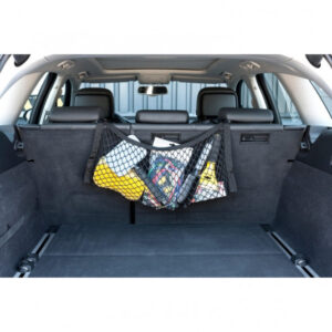 Závěsná síťka 4cars na zadní sedadla 30x56 cm – úložný prostor pro cestování s pořádkem