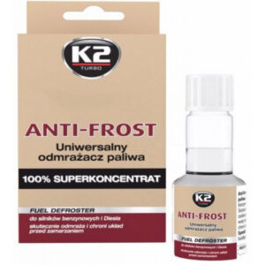Aditivum ANTI FROST 50 ml – ochrana paliva proti zamrzání v zimě pro benzín i naftu