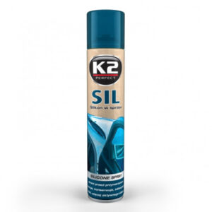 K2 Silikonový olej 100% SIL 300ml – ochrana pryžových a plastových dílů