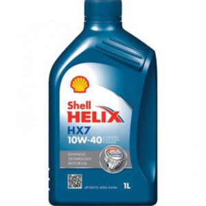 Shell Helix HX7 10W-40 – Polo-syntetický motorový olej 1L pro čistý a spolehlivý chod motoru