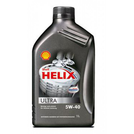 Shell Helix Ultra 5W-40 1L – syntetický motorový olej pro vysoký výkon a ochranu motoru
