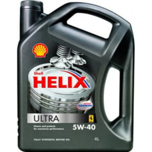 Shell Helix Ultra 5W-40 4L – plně syntetický motorový olej pro vysoký výkon a ochranu motoru
