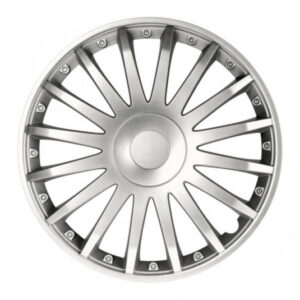 Puklice 16 palců CRYSTAL silver – luxusní design pro ocelová kola | Versaco
