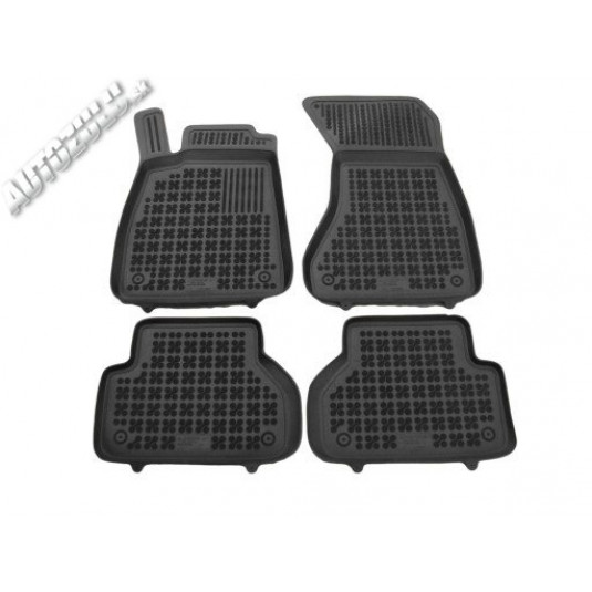 Pryžové rohože AUDI A4 od 2015 s vysokým okrajem 3 cm – REZAW Plast