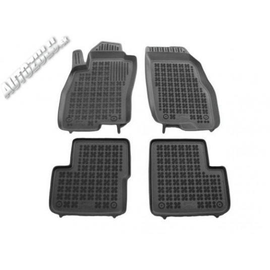 Pryžové rohože FIAT Punto Grande (2005–2009) se zvýšeným okrajem – REZAW Plast
