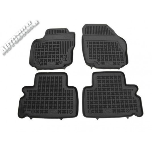 Pryžové rohože REZAW Plast pro Ford Galaxy (2006–2015) – ovál.fix se zvýšeným okrajem 3 cm