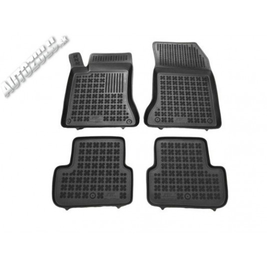 Pryžové rohože se zvýšeným okrajem pro MERCEDES B-Class W246 (od 2011) – REZAW Plast
