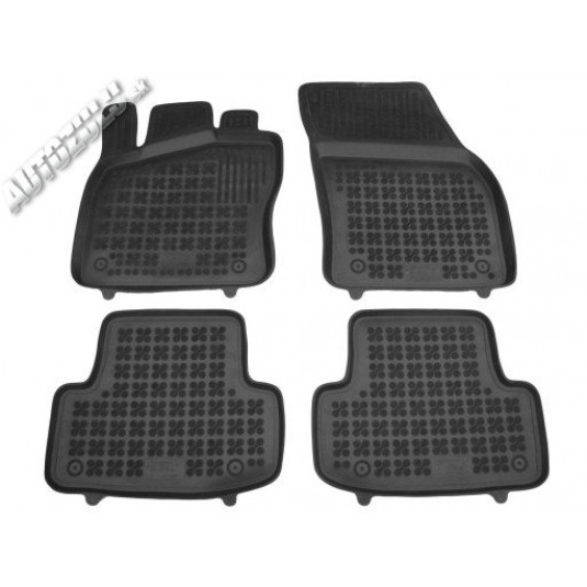 Pryžové rohože SEAT Ateca od 2016 | REZAW Plast | Se zvýšeným okrajem 3 cm