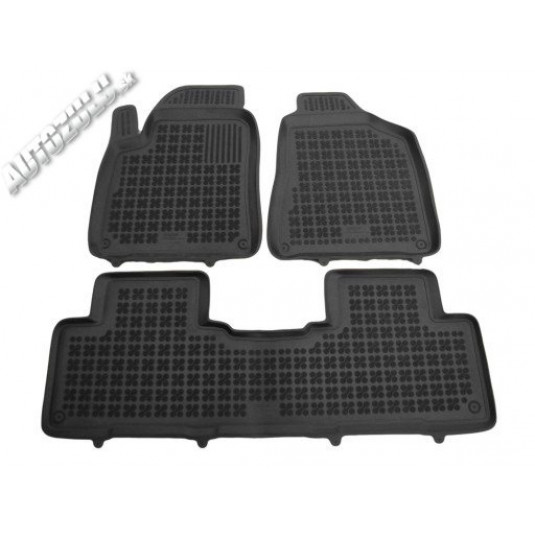 Pryžové rohože SSANG-YONG Korando 2010–2019 se zvýšeným okrajem | REZAW Plast
