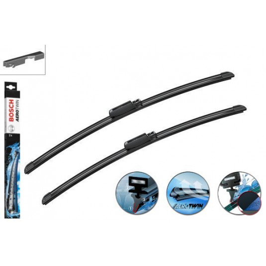 Bosch Aerotwin Stěrače Přední 555/555mm pro AUDI A6 [4F2