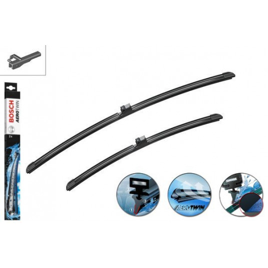 Stěrače Bosch Aerotwin 600/450 mm – sada pro BMW Serie 3 Coupé (E92) 09/06–08/09