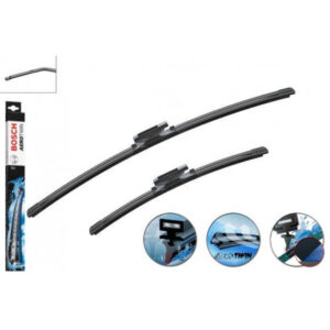 Stěrače Bosch Aerotwin 600/400 mm – sada pro CITROËN C-Elysée (09/2012) bezšumové bezramínkové provedení