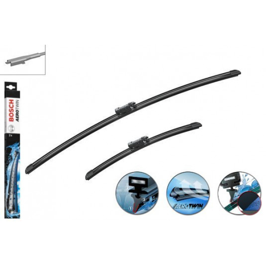 Bosch Aerotwin Stěrače 700/380mm pro FORD Tourneo Courier (04/14–souč.) – Tichý výkon a dokonalý výhled