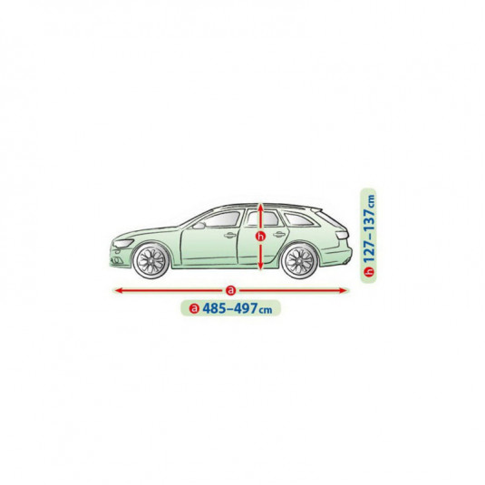 Plachta na auto PEUGEOT 508 SW kombi od 2011 – celoroční ochrana z 4vrstvého materiálu | Kegel Garage - Obrázek 2
