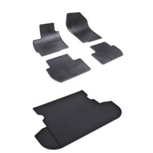 Gumové rohože a vanička do kufru pro MITSUBISHI Outlander (2007–2012) | Rigum