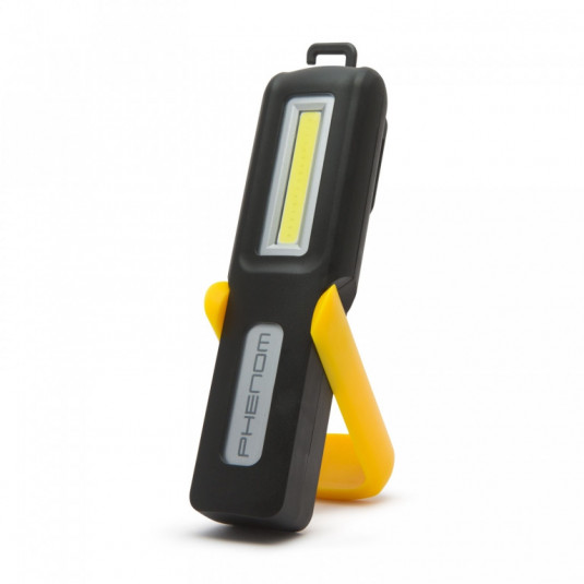Montážní COB LED lampa s akumulátorem – silné osvětlení pro dílnu i terén