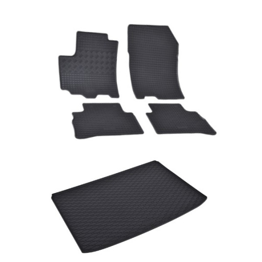 Gumové rohože a vanička pro Suzuki Vitara od 2015 – horní poloha | Rigum