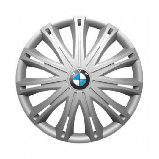 Poklice pro BMW 14 palců s logem – Sada 4 ks od Versaco pro plechové disky - Obrázek 2
