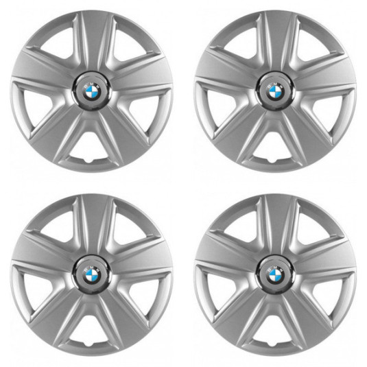 Poklice pro BMW 15 palců s logem – Sada 4 ks od Versaco
