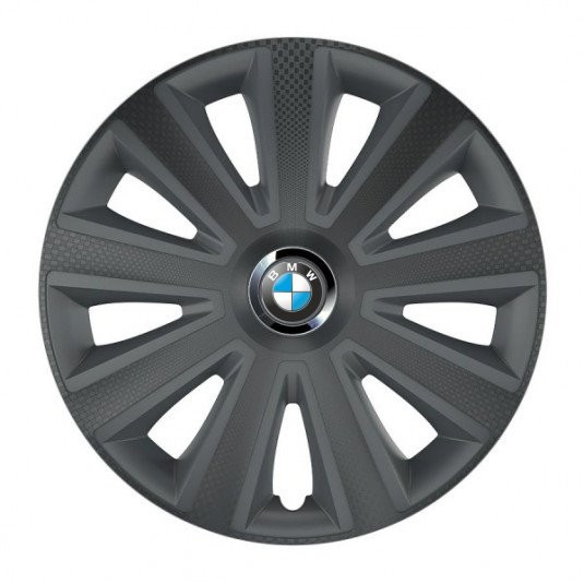 Poklice pro BMW 16 palců – Versaco Aviator carbon RC16 grafite s logem - Obrázek 2