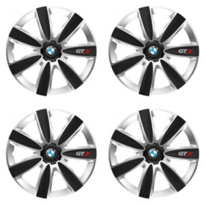 Poklice 16 palců pro BMW GTX CARBON silver/black – chrání disky