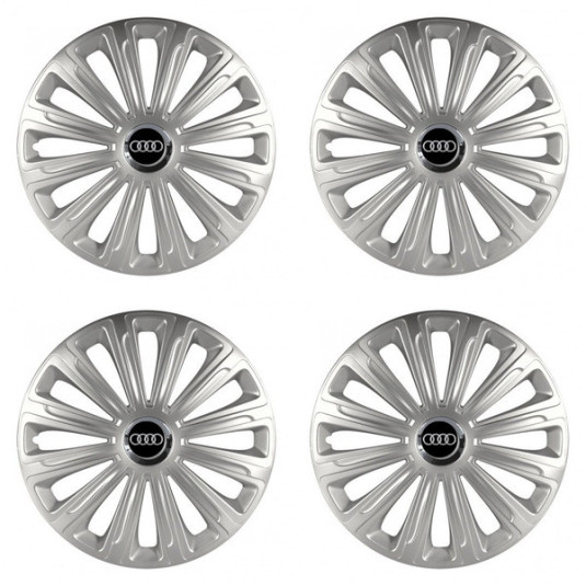 Poklice pro Audi 14 palců s logem – Elegantní úprava disku od Versaco