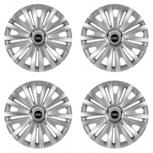 Poklice pro Audi 15 palců ROYAL – Elegantní ochrana kol s logem | Versaco