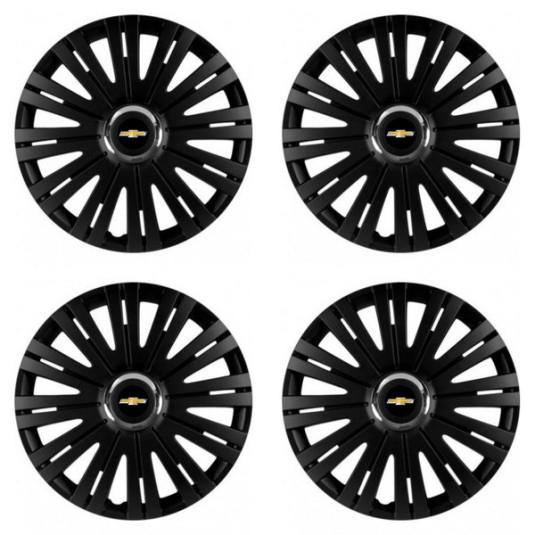 Poklice 14 palců pro Chevrolet – Active RC Black od Versaco s logem