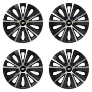 Poklice 15 palců pro Chevrolet RAPIDE silver and black – chrání disky