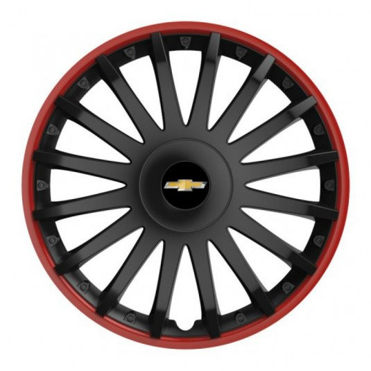 Poklice pro Chevrolet 16 palců CRYSTAL RO black – chrání disky a vylepší vzhled - Obrázek 2