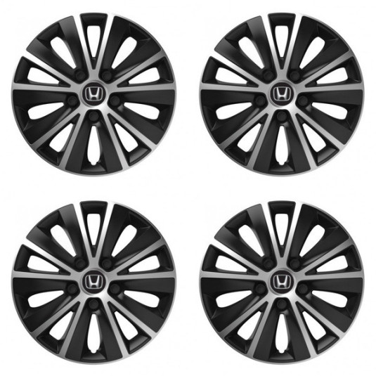 Poklice 16 palců pro Honda RAPIDE silver and black – chrání disky
