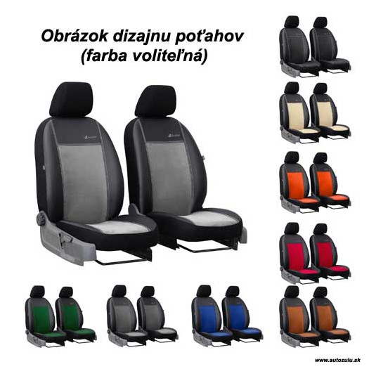 Potahy na míru pro TOYOTA VERSO 1+1 (od 2009) Exclusive Alcantara a Eko kůže | Pok-ter - Obrázek 5