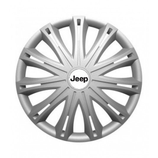 Poklice pro Jeep 15 palců s logem – chrání disky a zvyšují styl - Obrázek 2
