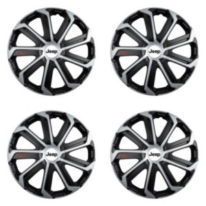 Poklice pro Jeep 16 palců – black&silver