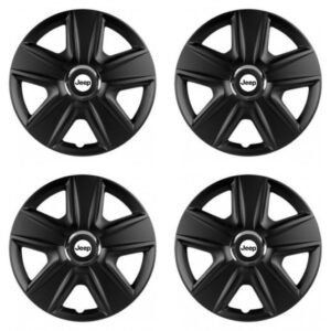 Poklice pro Jeep 16 palců – Versaco ESPRIT RC BLACK s logem Jeep